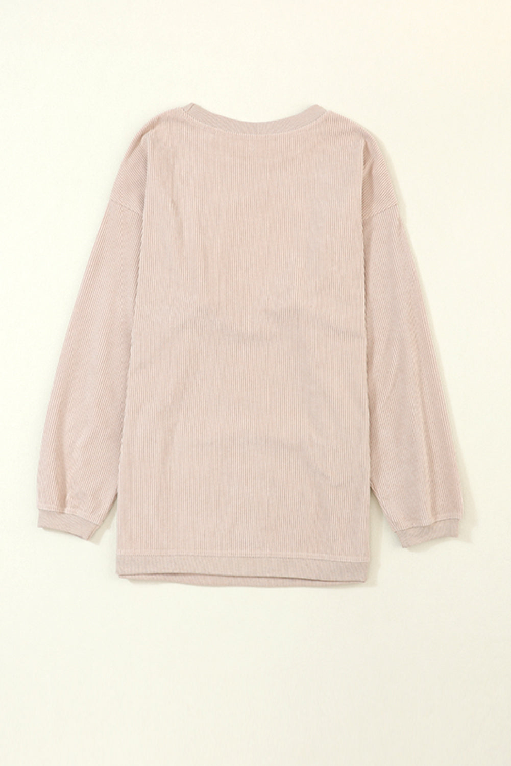 Cozy Me Up Ribbed Oversized Sweatshirt