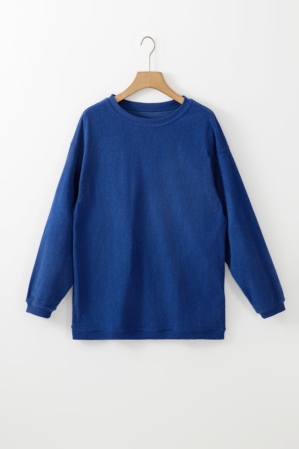 Cozy Me Up Ribbed Oversized Sweatshirt