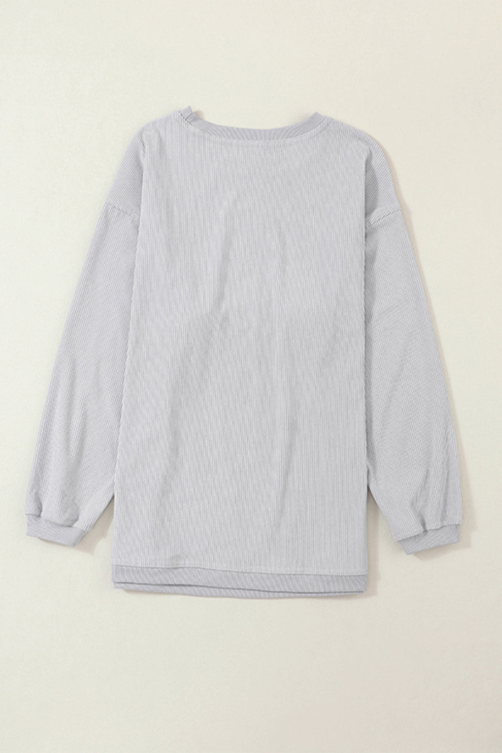 Cozy Me Up Ribbed Oversized Sweatshirt
