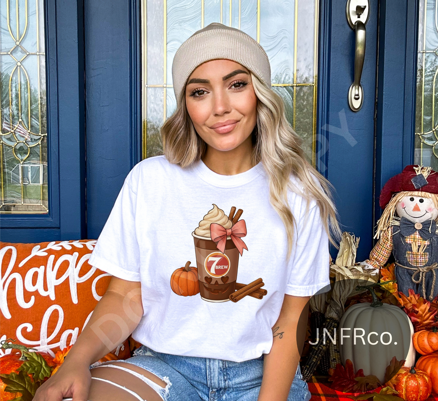 7B Coffee Halloween Pumpkin Spice - DTF Transfer