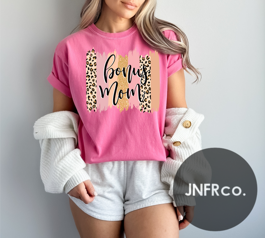 Bonus Mom Brush Stroke - DTF Transfer