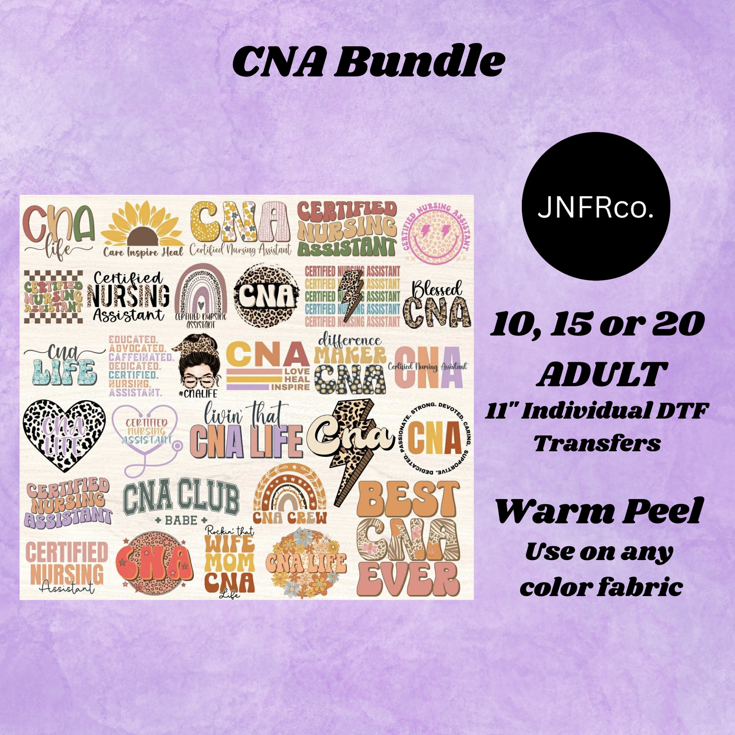 CNA Bundle - DTF Transfers