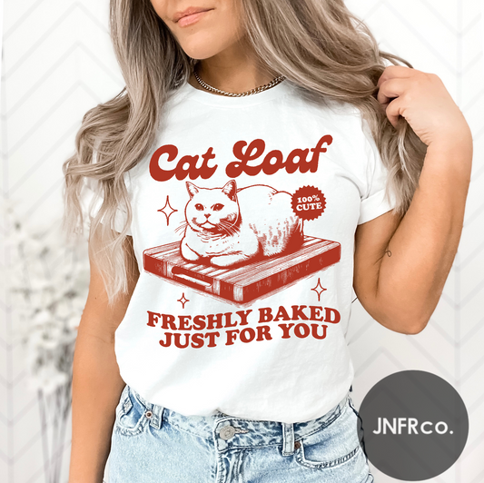 Cat Loaf Freshly Baked T-Shirt