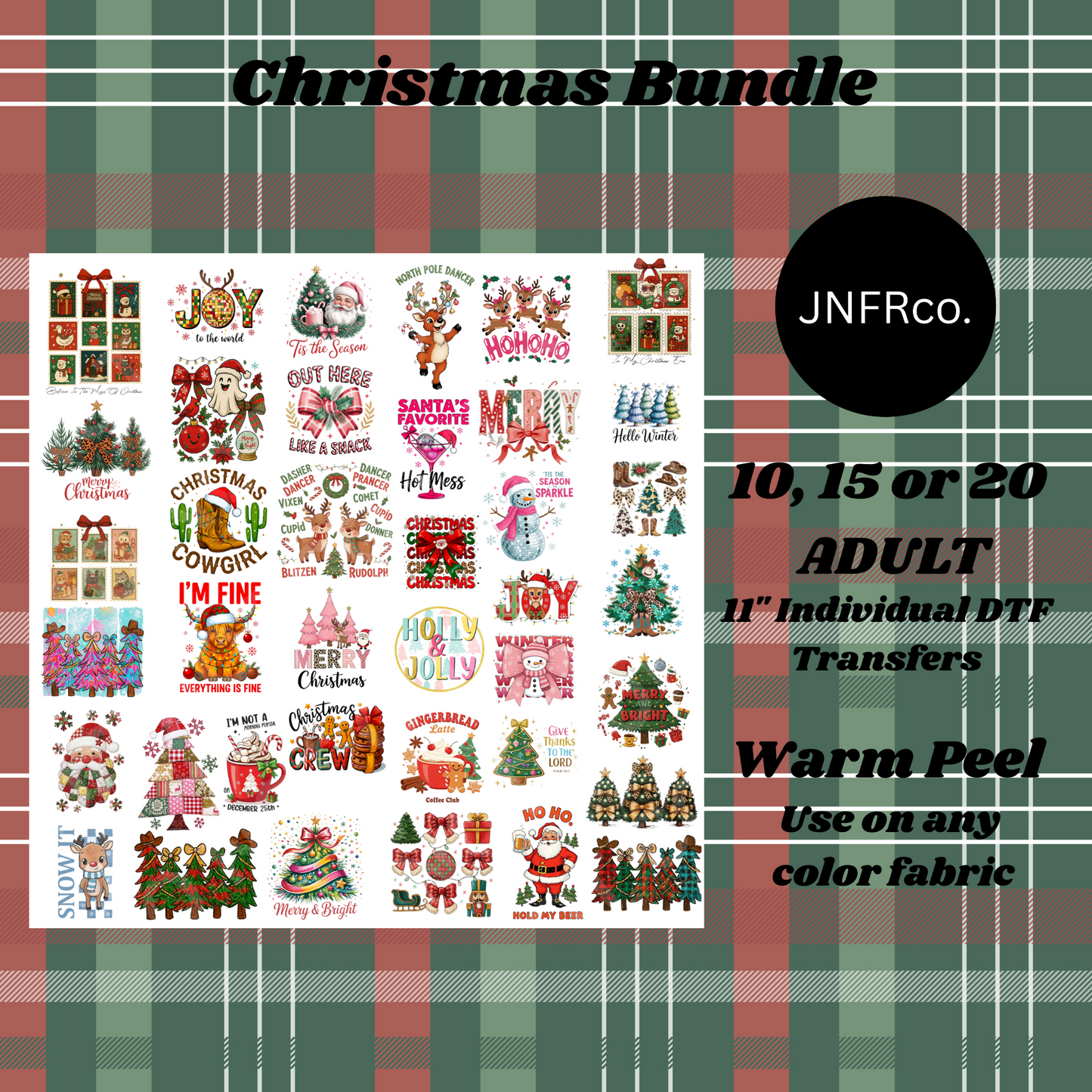 Christmas Bundle - DTF Transfers