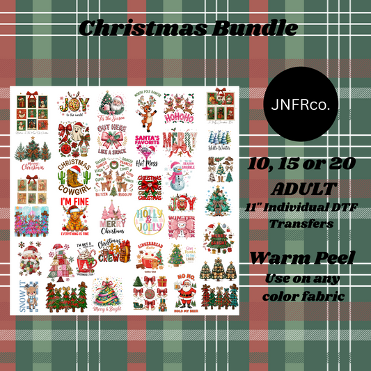 Christmas Bundle - DTF Transfers