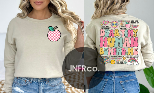 Dear Tiny Human Sweatshirt