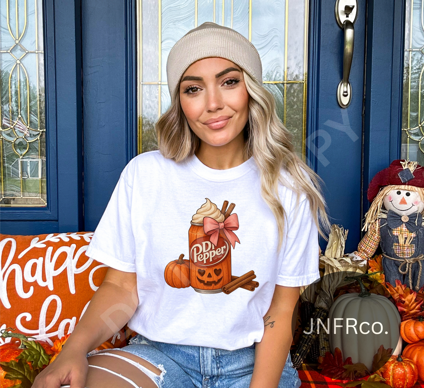 Dr P Halloween Pumpkin Spice - DTF Transfer