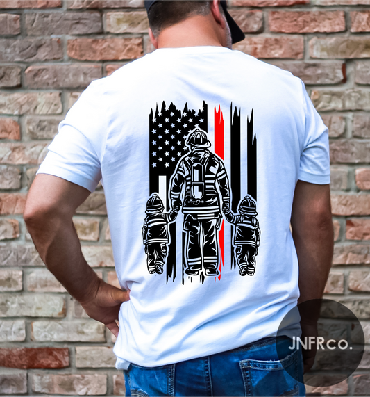 Firefighter Dad T-Shirt