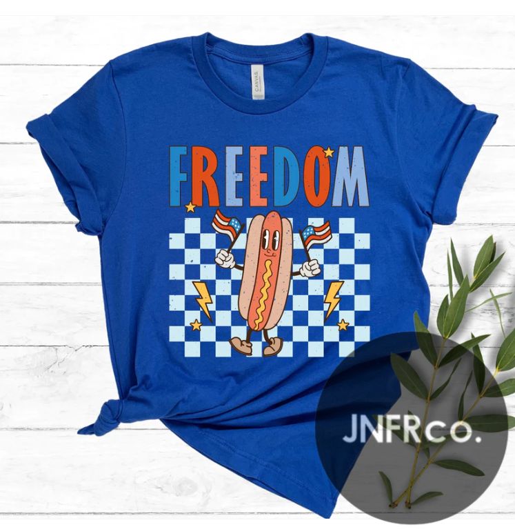 Freedom Hot Dog T-Shirt