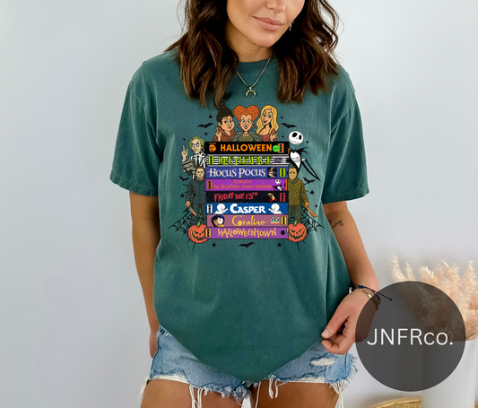 Halloween Retro Vintage VHS Comfort Colors T-Shirt