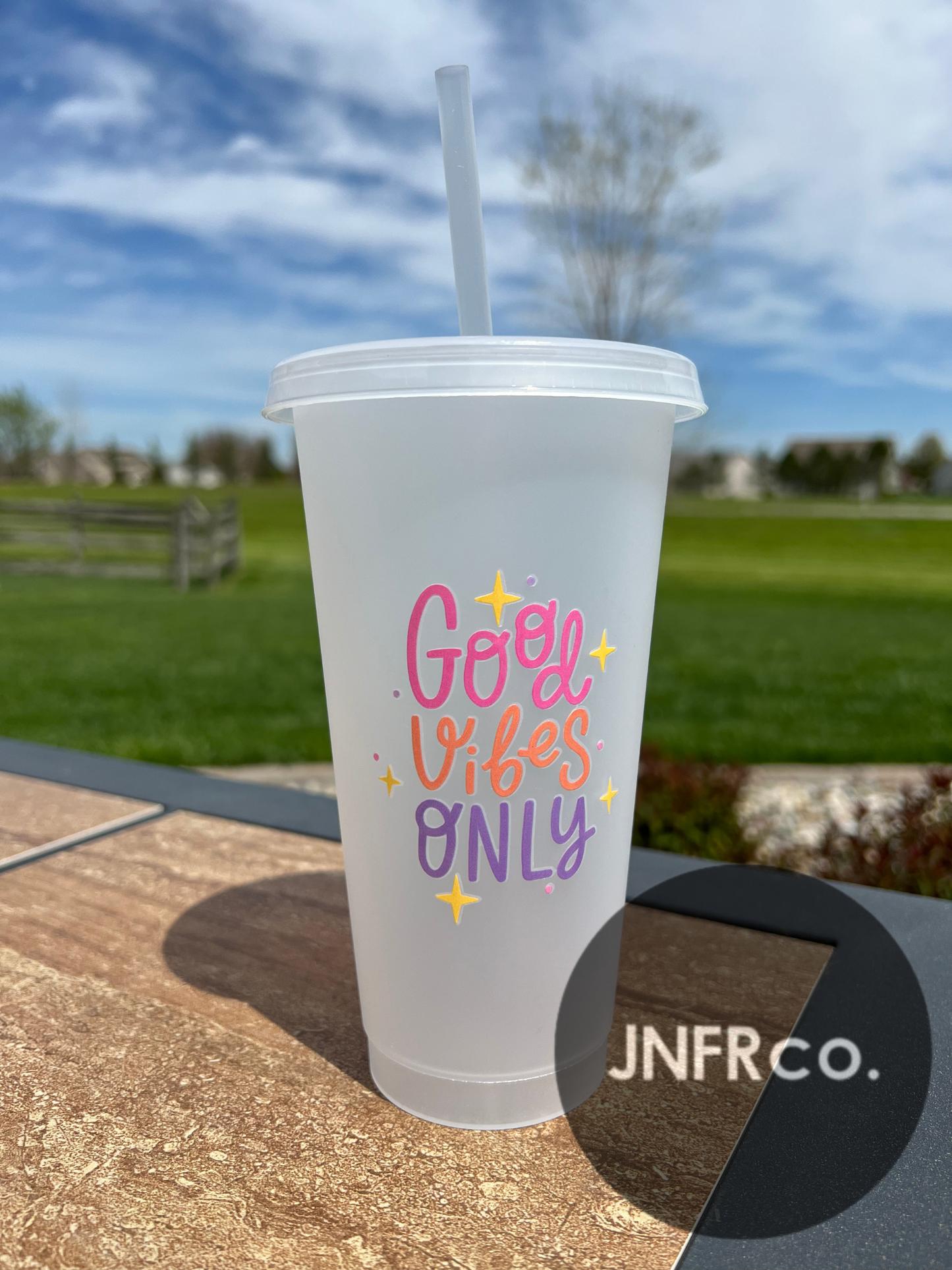 Good Vibes Only 24oz Tumbler