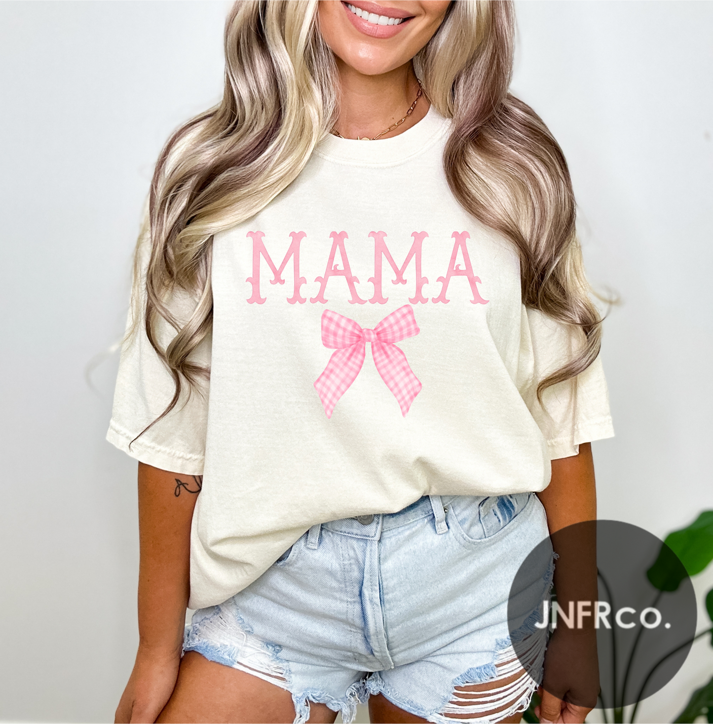 MAMA Pink Chinoiserie T-Shirt