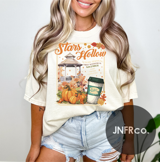GG Stars Hollow Autumn Festival Comfort Colors T-Shirt
