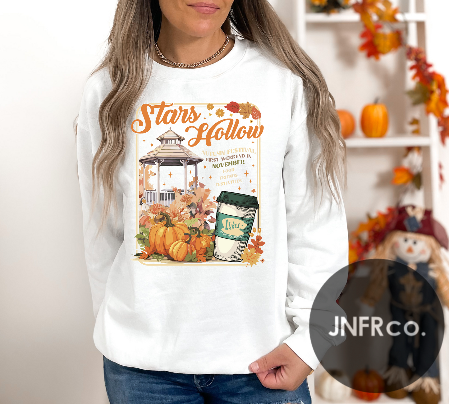 GG Stars Hollow Autumn Festival Crewneck Sweatshirt