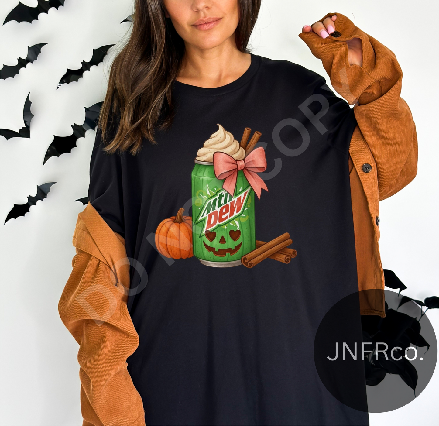 M Dew Halloween Pumpkin Spice - DTF Transfer