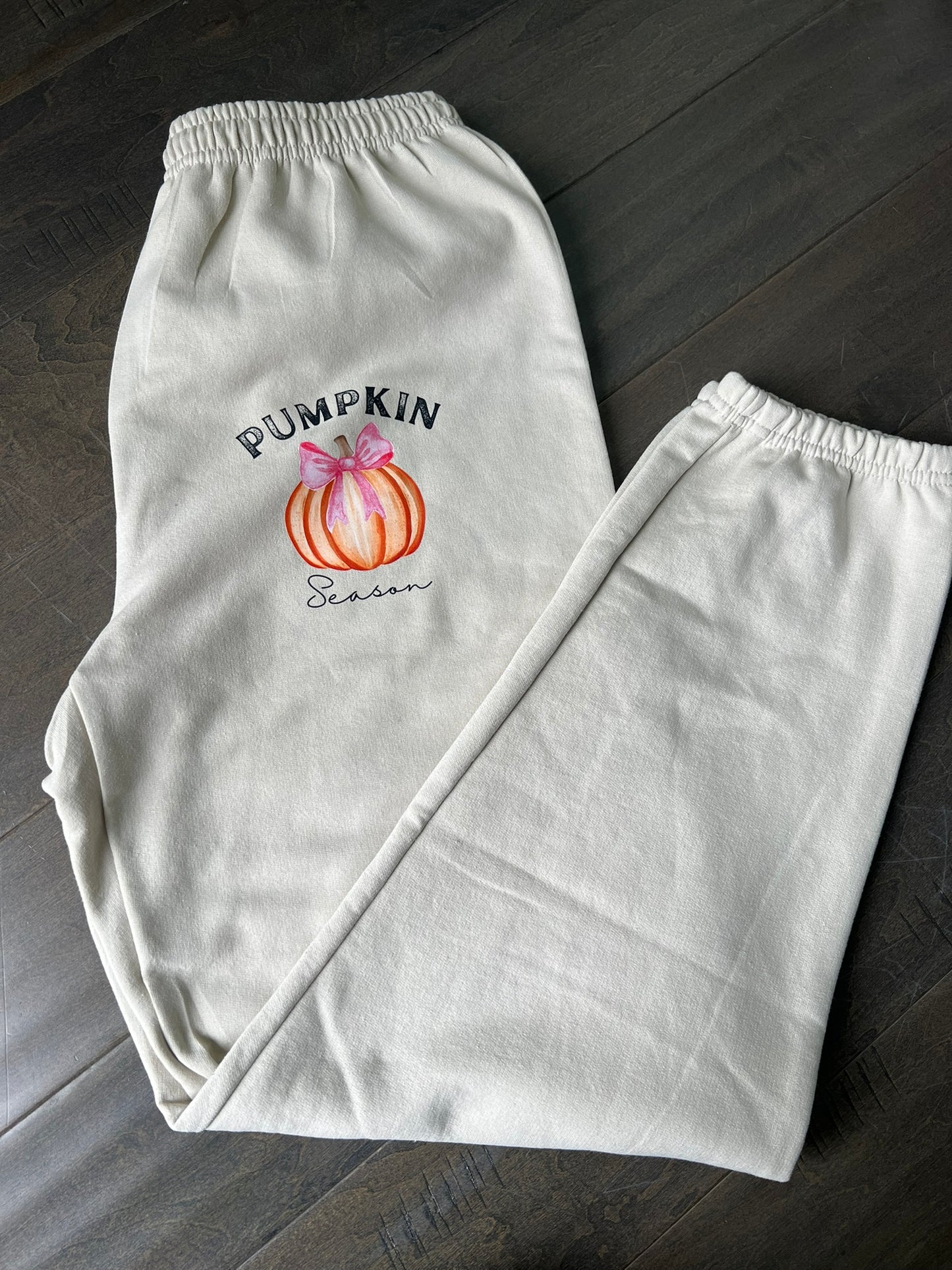 Pumpkin Season Coquette Sweatpants