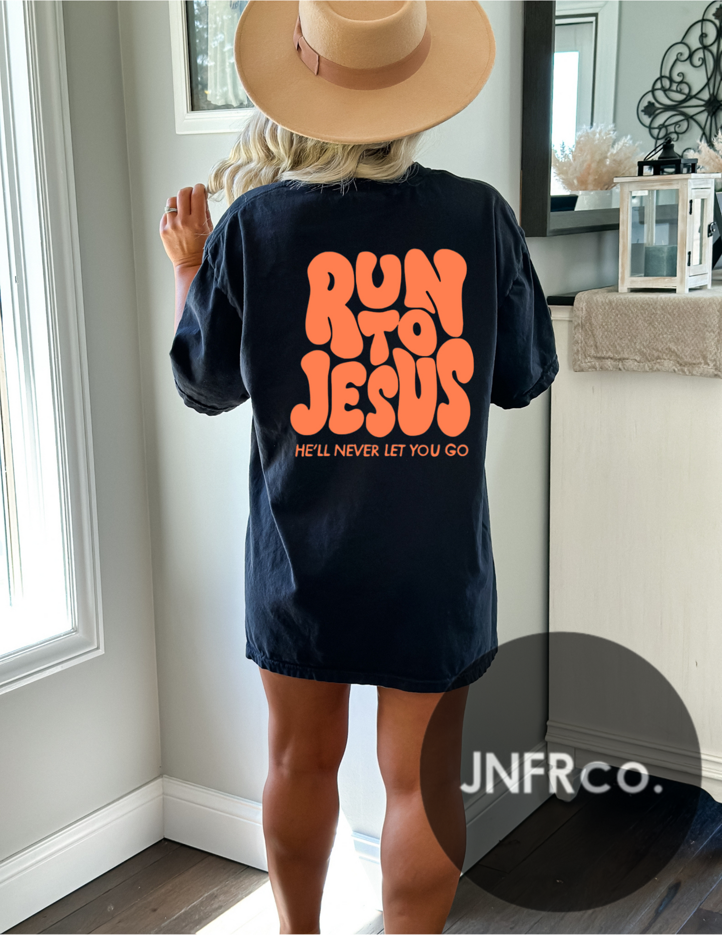 Run to Jesus Comfort Colors T-Shirt