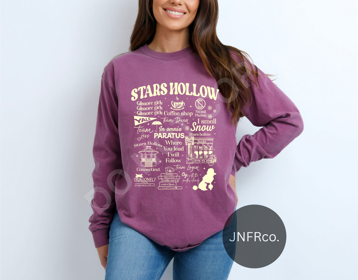 Stars Hollow Collage - DTF Transfer