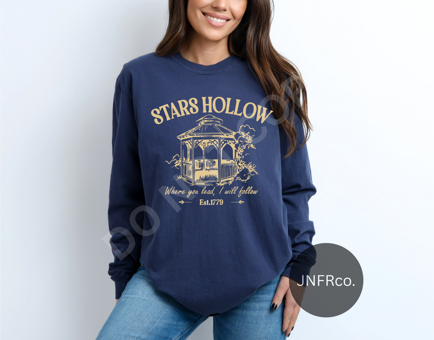 Stars Hollow Where You Lead I Will Follow - DTF Transfer