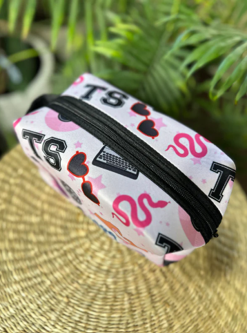 TS Black 1989 Zippered Pouch