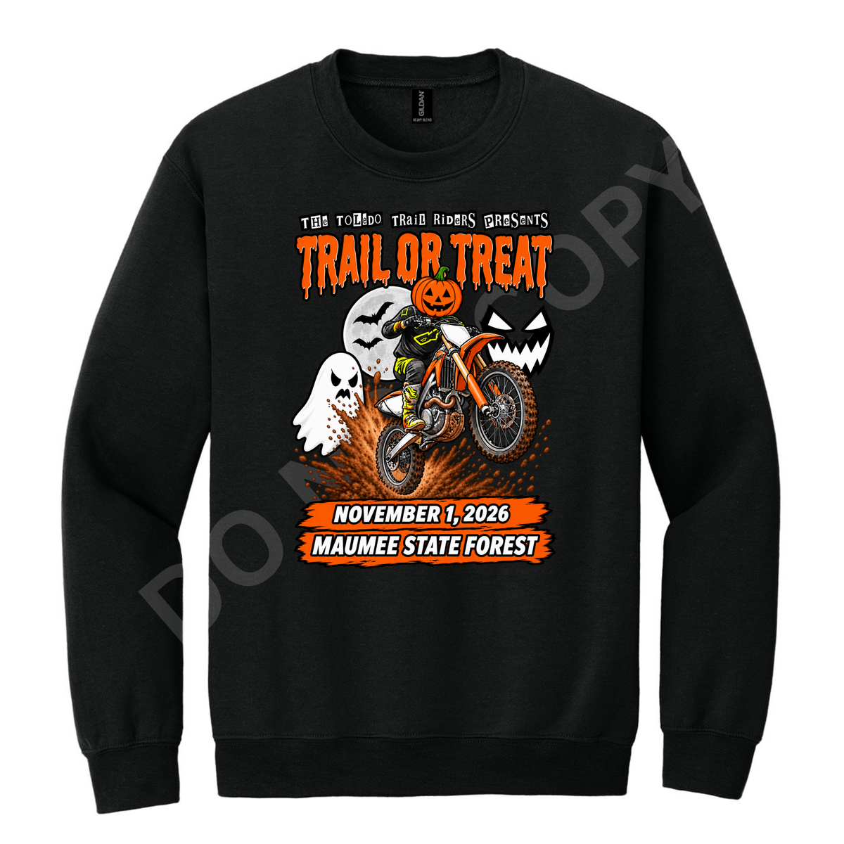 Toledo Trail Riders Trail or Treat 2026 Sweatshirt