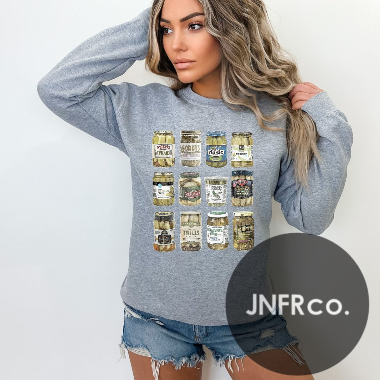 Pickle Jars Vintage Crewneck Sweatshirt
