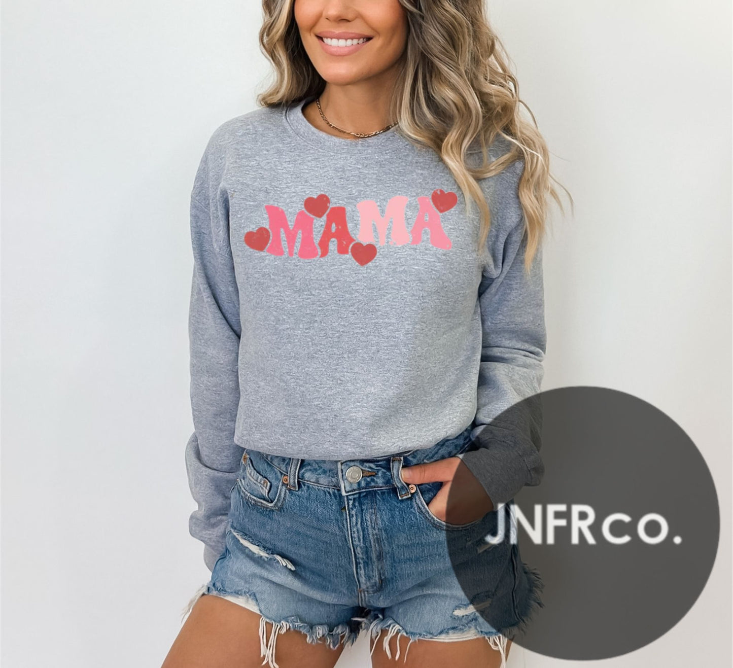 Mama Valentine Crewneck Sweatshirt