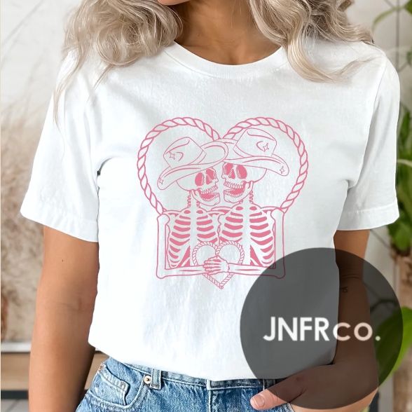 Valentine Western Heart T-Shirt