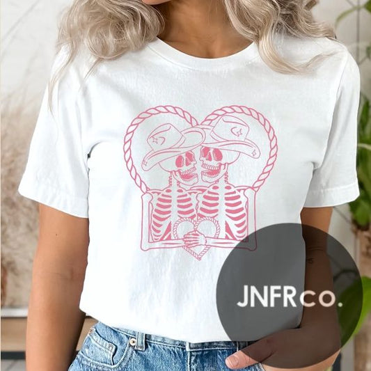 Valentine Western Heart T-Shirt