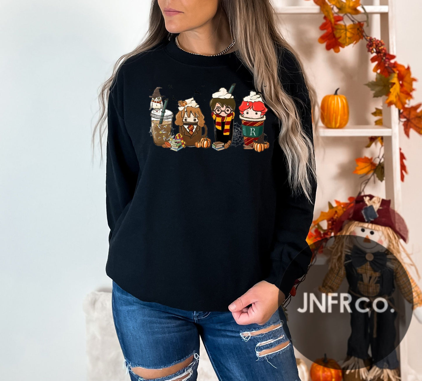 Wizard Latte Fall/Thanksgiving Crewneck Sweatshirt