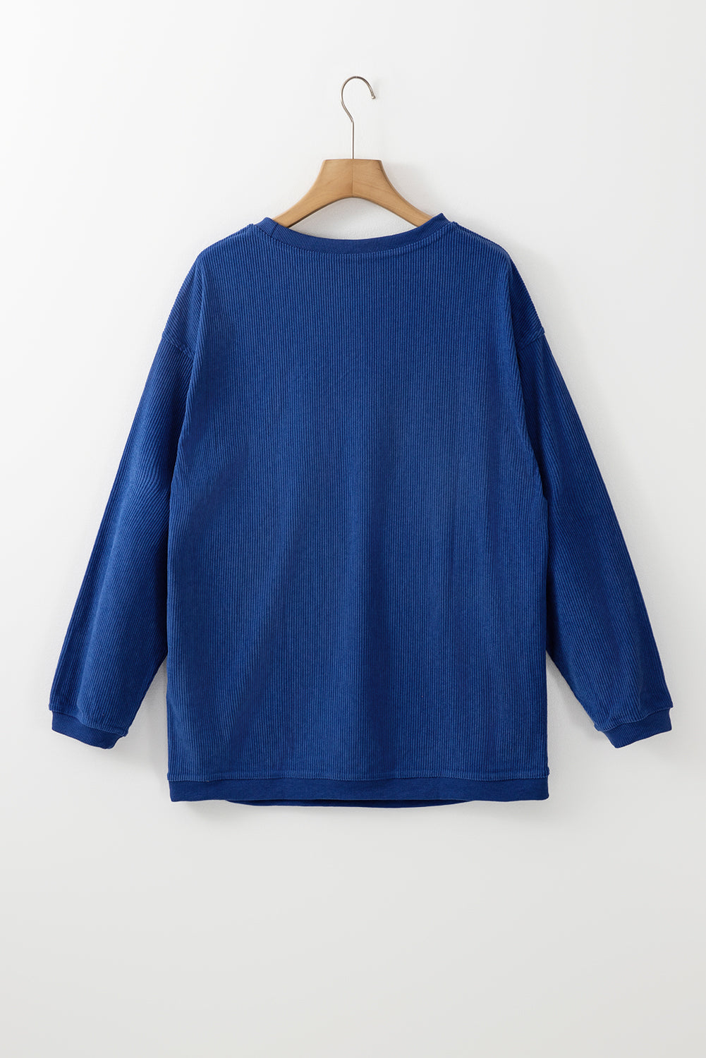 Cozy Me Up Ribbed Oversized Sweatshirt