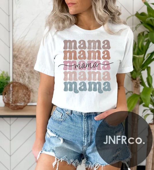 Mama List Color T-Shirt