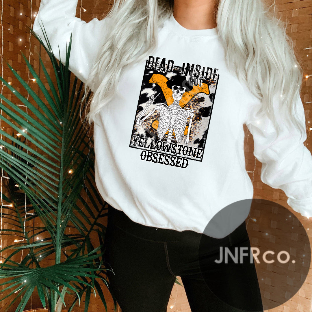 YS Dead Inside Crewneck Sweatshirt