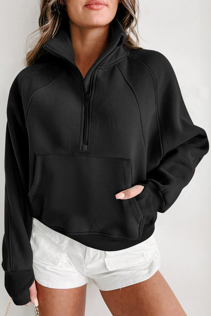 Cozy Cloud Half-Zip Sweatshirt