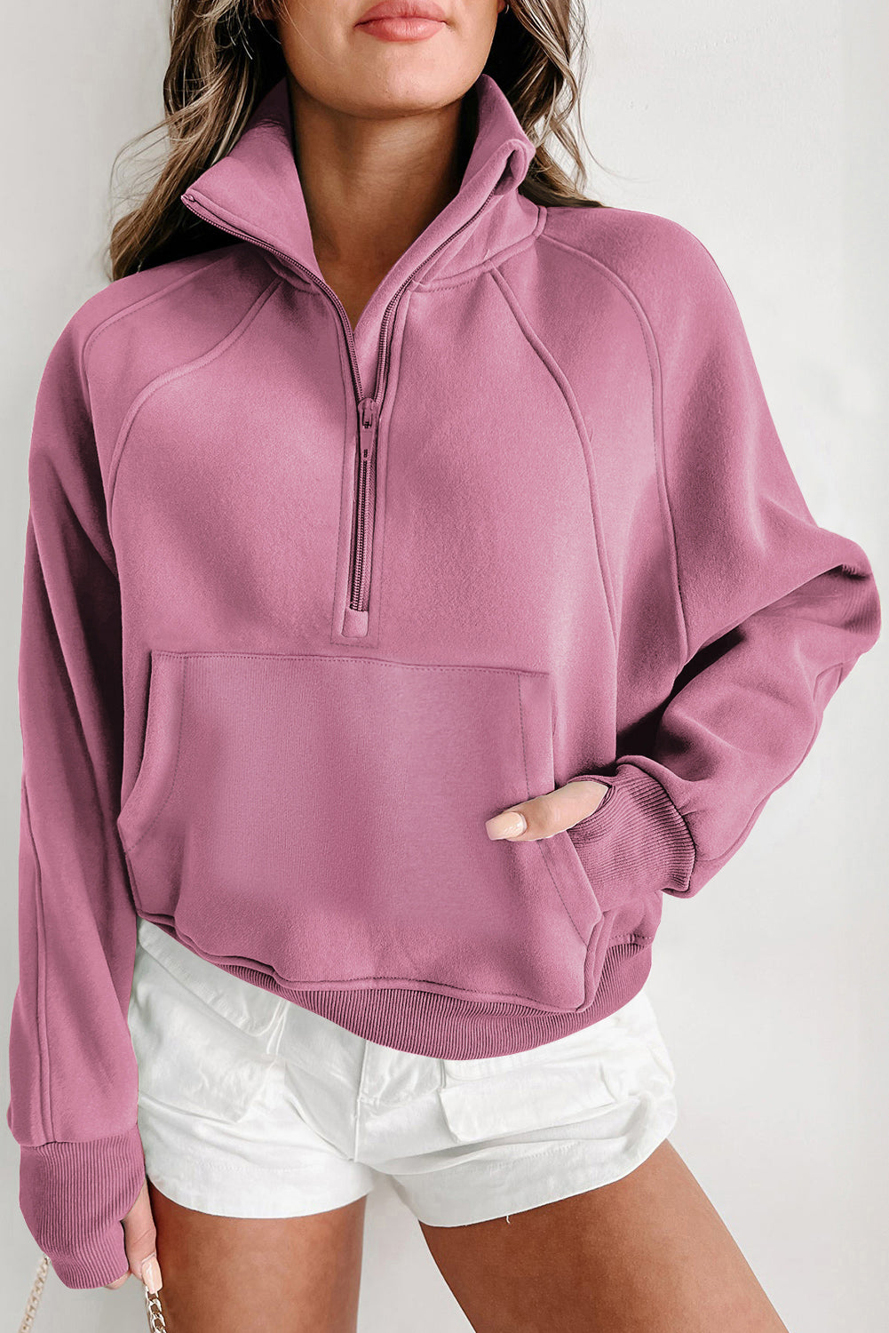 Cozy Cloud Half-Zip Sweatshirt