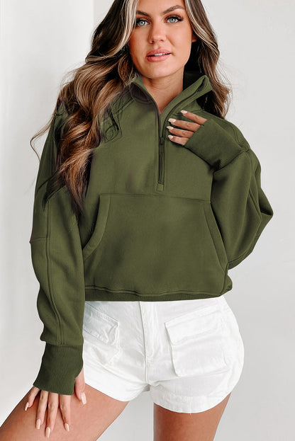 Cozy Cloud Half-Zip Sweatshirt