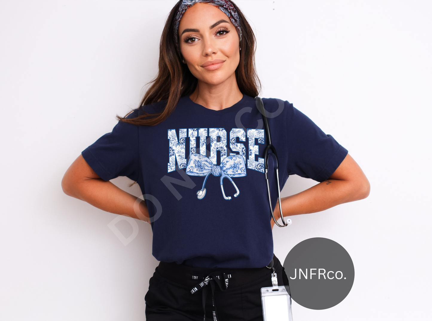 Nurse Chinoiserie - DTF Transfer