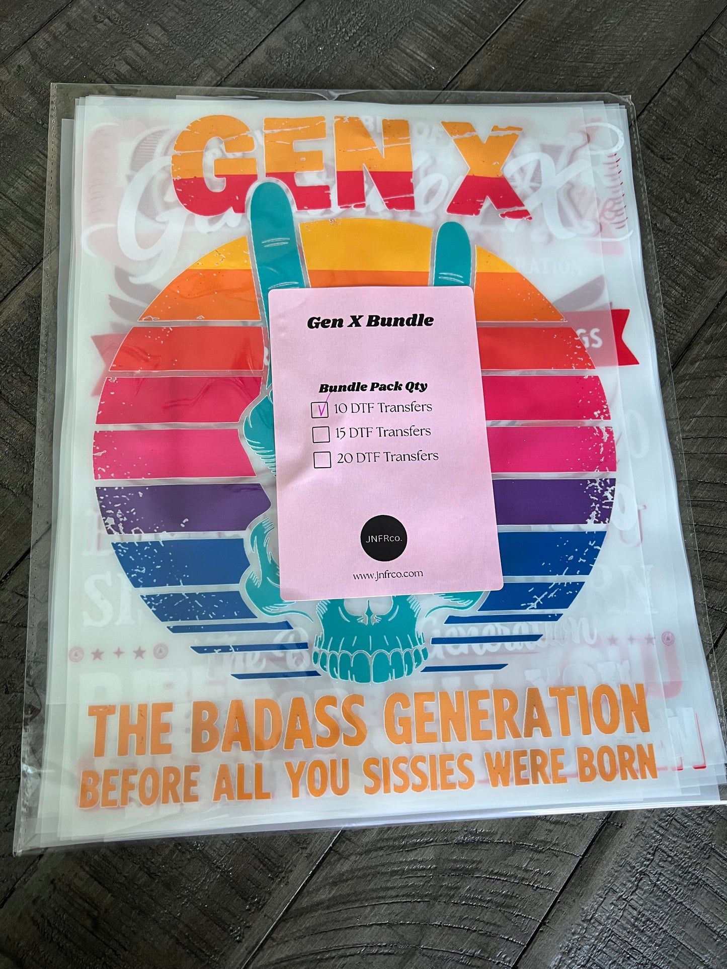Gen X Bundle - DTF Transfers