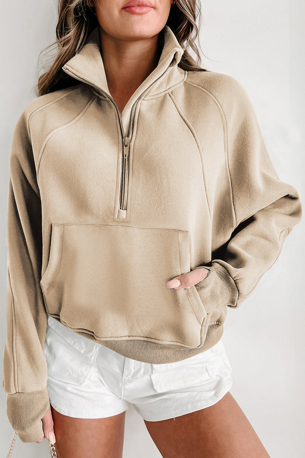 Cozy Cloud Half-Zip Sweatshirt