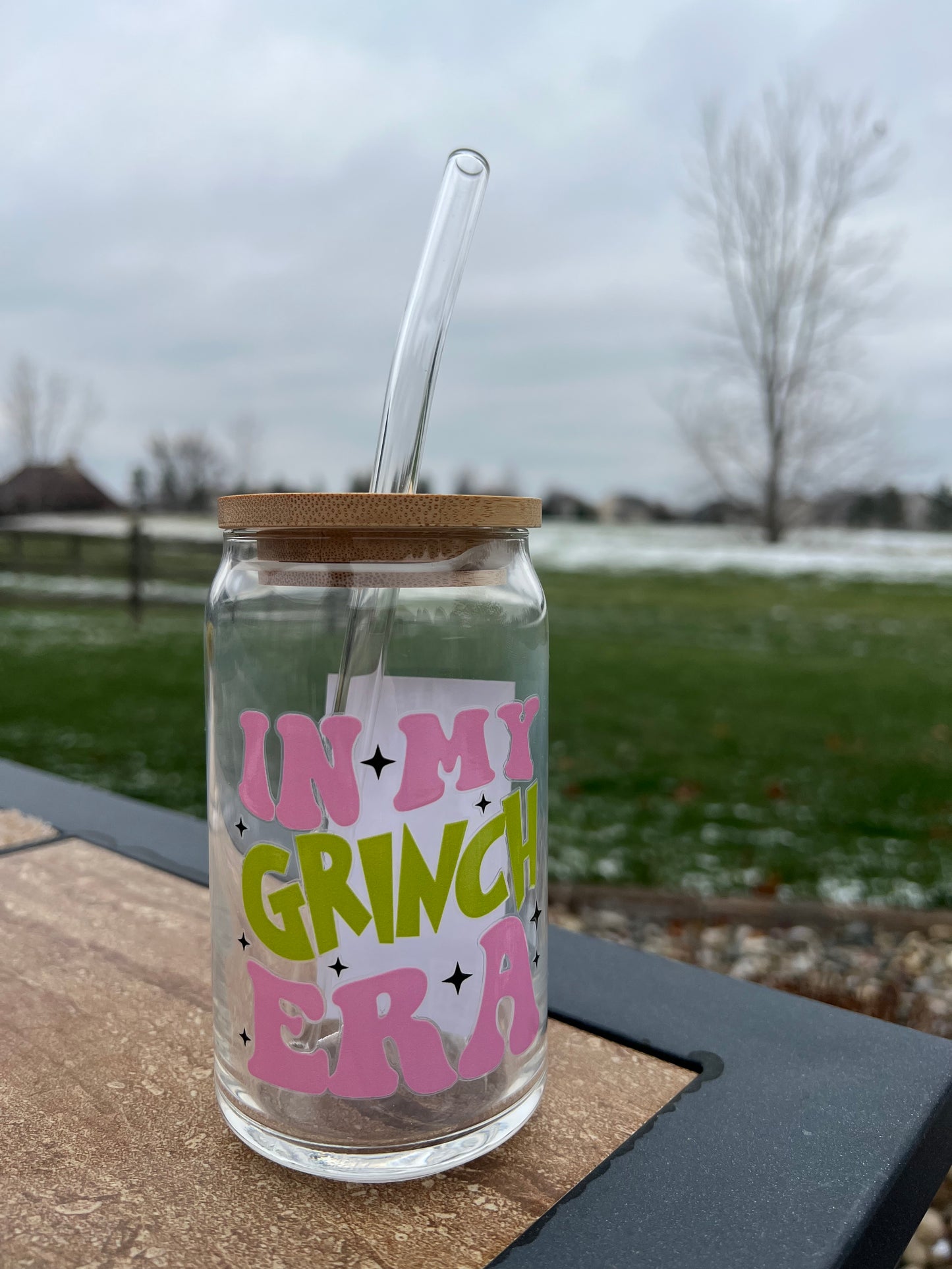 In my G Era 16oz. Glass Can