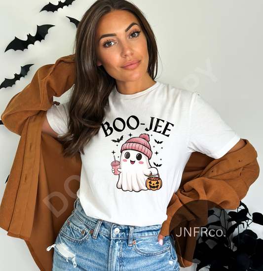 BOO-JEE Trick or Treat Ghost - DTF Transfer