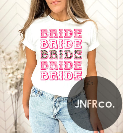 Bride Leopard T-Shirt