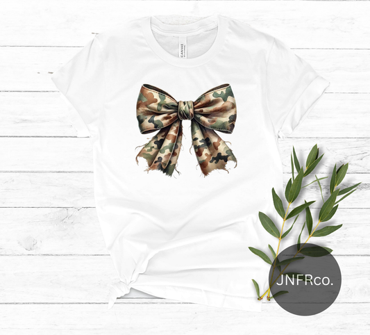 Camo Bow - DTF Transfer