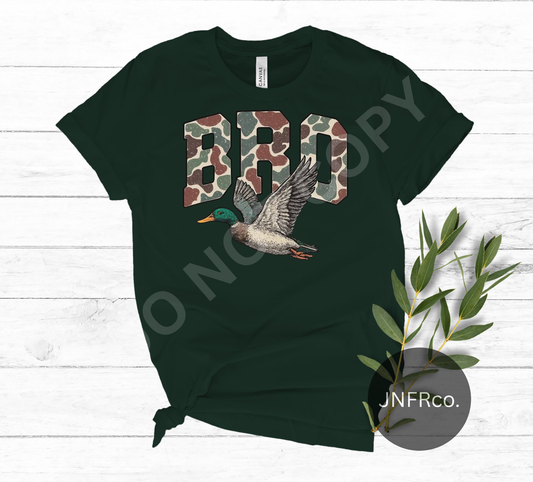 Camo Bro Duck - DTF Transfer