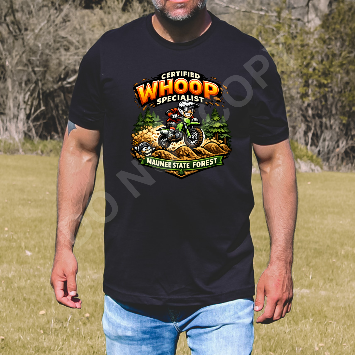 Maumee State Forest Whoop Specialist x Toledo Trail Riders T-Shirt