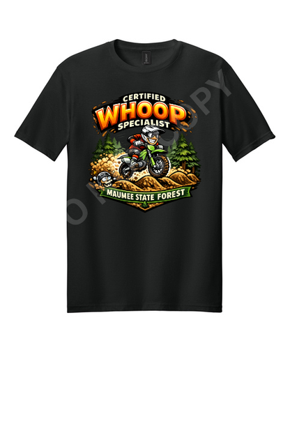 Maumee State Forest Whoop Specialist x Toledo Trail Riders T-Shirt