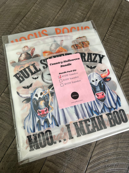 Country Halloween Bundle - DTF Transfers