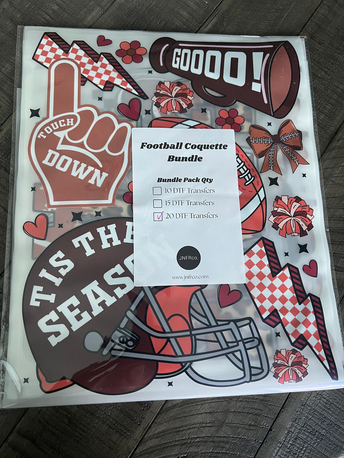 Football Coquette Bundle - DTF Transfers