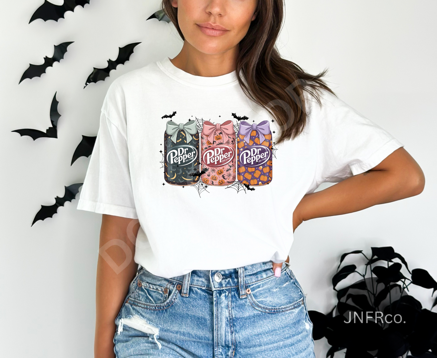 Dr P Moon Pink Purple Pumpkin Trio - DTF Transfer