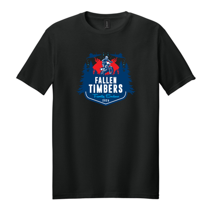 Toledo Trail Riders Fallen Timbers Family Enduro 2026 Softstyle Cotton T-Shirt